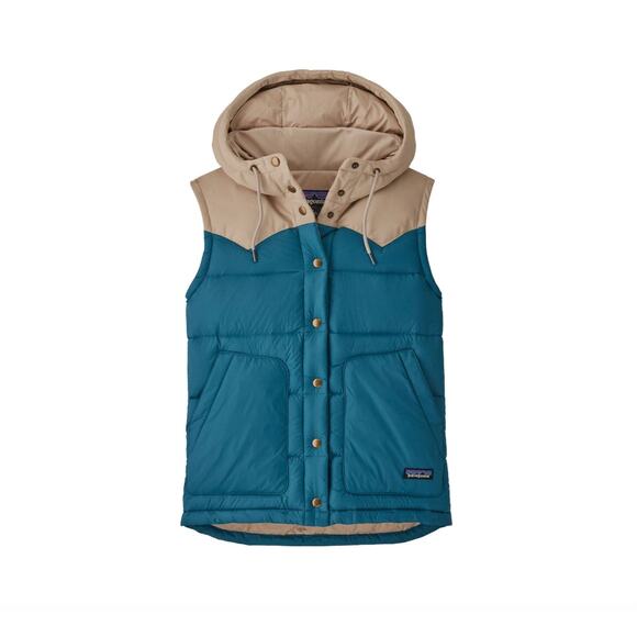Patagonia Jackets & Blazers - Patagonia Women's Bivy Hooded Vest Wavy Blue XL
